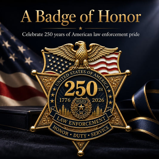 ⚡️Flash Sale 49% OFF - America 250 Law Enforcement Brooch