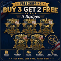 BUY 3 GET 2 FREE - 5 Badges