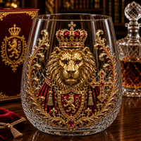🔴 Crimson Crown Lion
