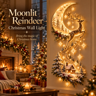 🌙 Reindeer Under the Stars™ – Cozy Christmas Cabin