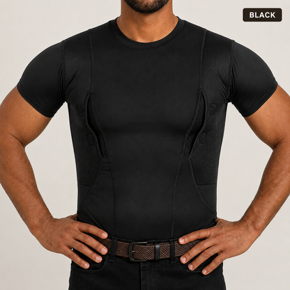 Ambidextrous Concealed Carry Compression Shirt