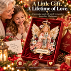 ⏰ LAST DAY SALE 49% OFF! 👼💵 3D Angel Christmas Cash Gift Ornament – Holiday Money Holder Keepsake ✨