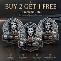 BUY 2 GET 1 FREE –3 Emblems & 10%OFF
