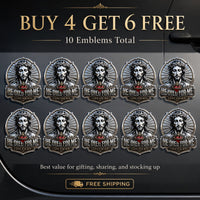 🔥 🔥BUY 4 GET 6 FREE – 10 Emblems
