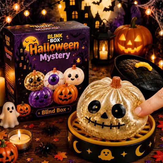 🎃🎃🎃👻 Last Day 50% OFF – Adorable Halloween Ghost Squishies You Can't Put Down! 🖐️