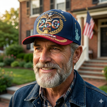 Last Day 49% OFF-UNITED STATES OF AMERICA 250TH ANNIVERSARY LIMITED EDITION CAP