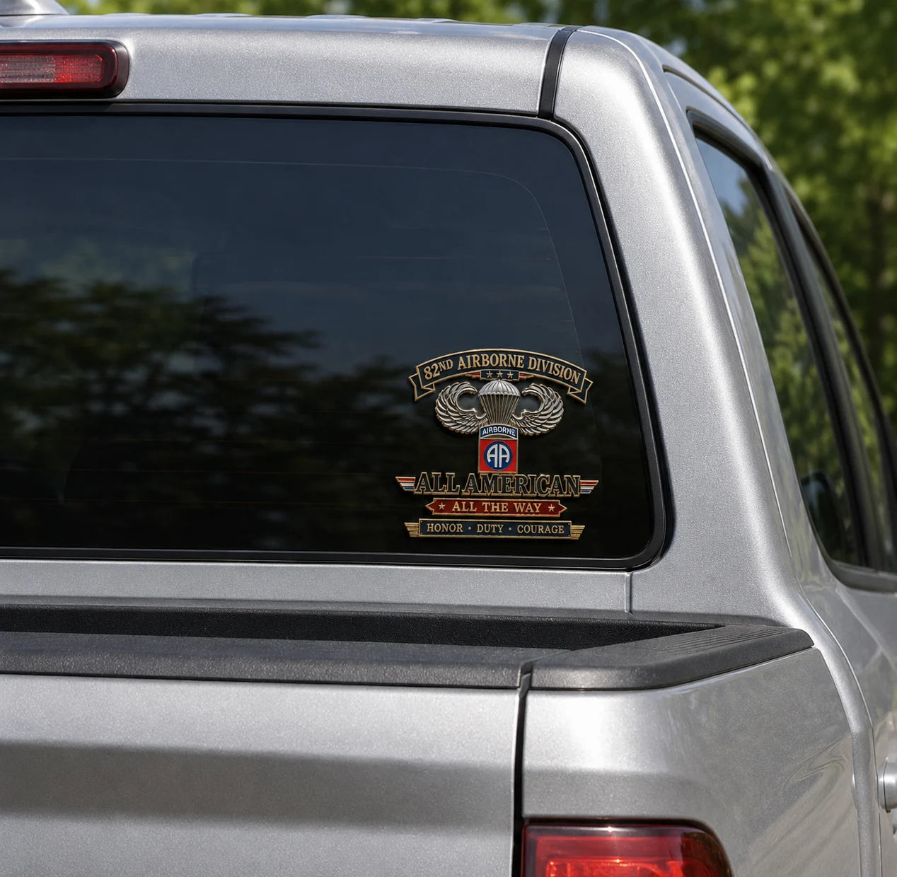 🏆Last Day Promo: 49% OFF! 🪂U.S. Army 82nd Airborne Division Tribute Metal Car Emblem