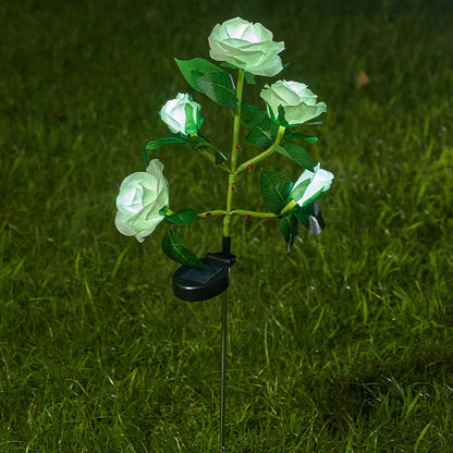 🔥Last Day 70% OFF-LED Solar Flower Lights Rhododendron Outdoor Simulated Flower Lamp