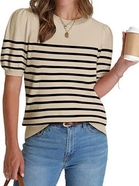 Khaki Black Stripe