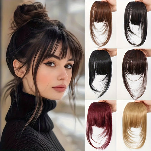 💇‍♀️ Natural Looking Clip-In Bangs – Blends Seamlessly with Your Own Hair. No One Will Guess. ✨