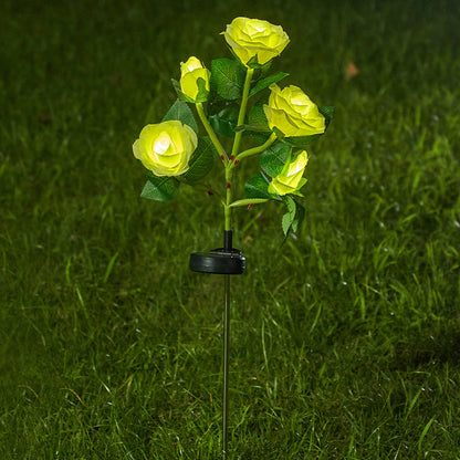 🔥Last Day 70% OFF-LED Solar Flower Lights Rhododendron Outdoor Simulated Flower Lamp