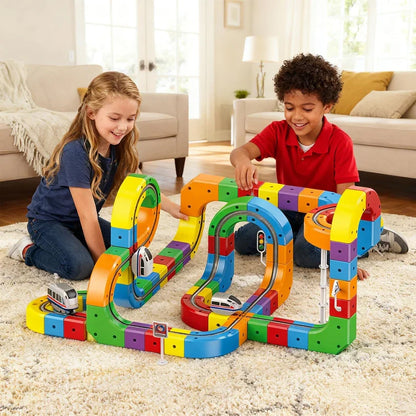 3D Stem track train set
