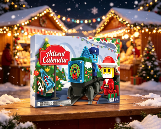 📢🔥Flash Sale🎁Unwrap Creativity Daily: Holiday Advent Calendar (34 Pieces)