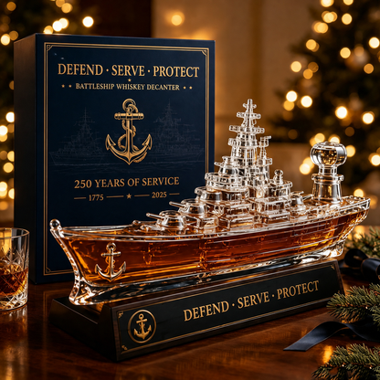 ⚓ 2026 Battleship Whiskey Decanter