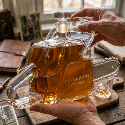 100th Anniversary Whiskey Bottle