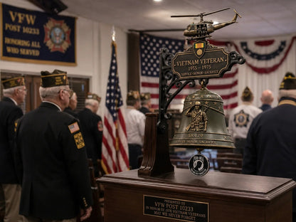 🔔 Last Day Promo: 50% OFF - Veteran Tribute Wall Bell