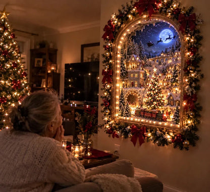 ✨ Last Day – 49% Off!✨-The Christmas Portal™ – Animated Christmas Village