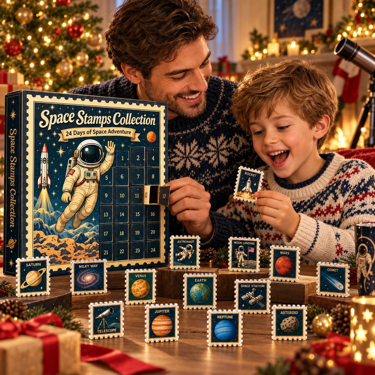 🌌 Explore the Infinite Cosmos: 24 DAYS Cosmic Galaxy Advent Calendar