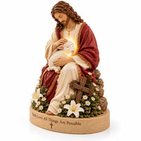 Seated Jesus Statue