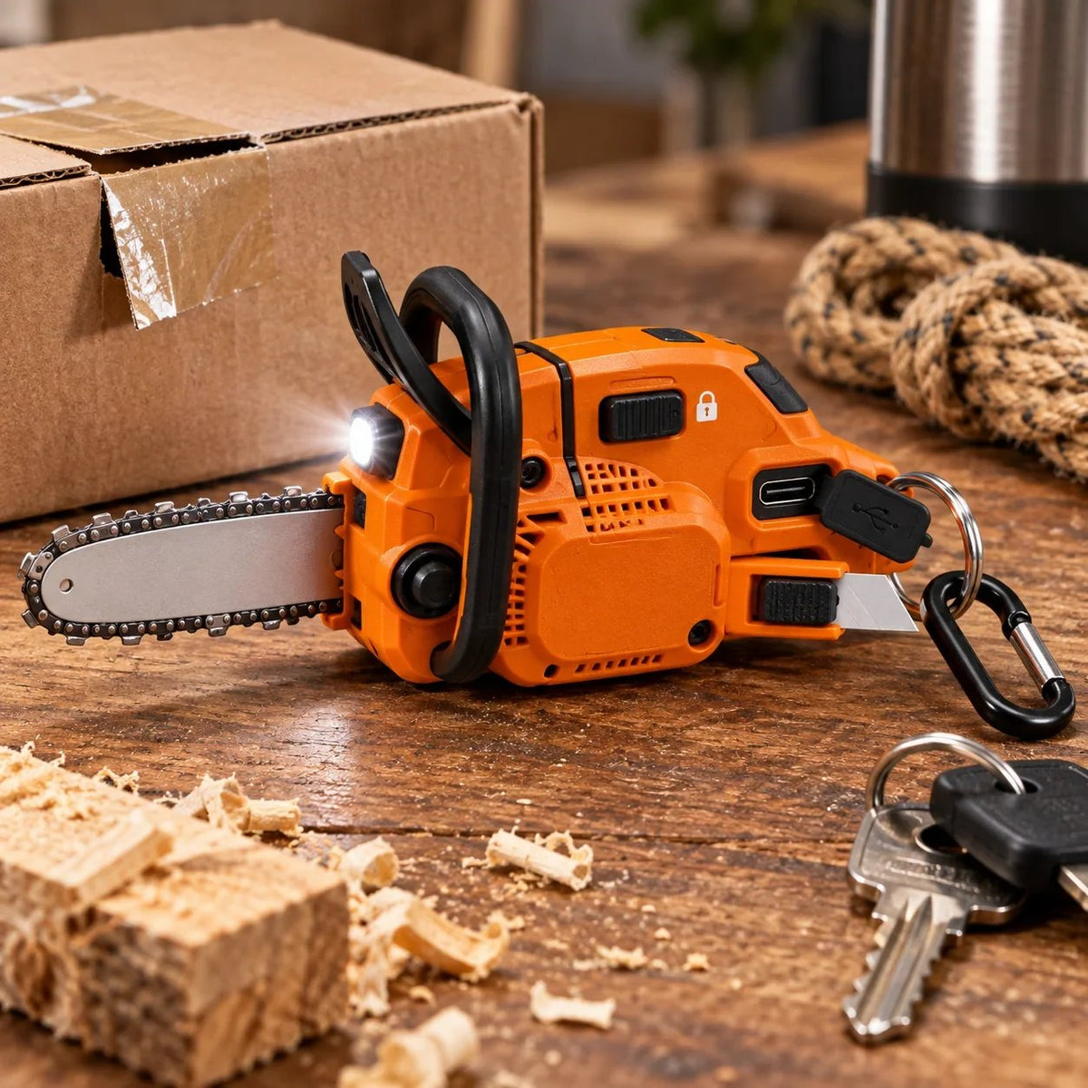 Everyday Utility Keychain Tool