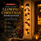 ⏳ Last Day 49% OFF 🎄 Glowing Christmas Door Hanger