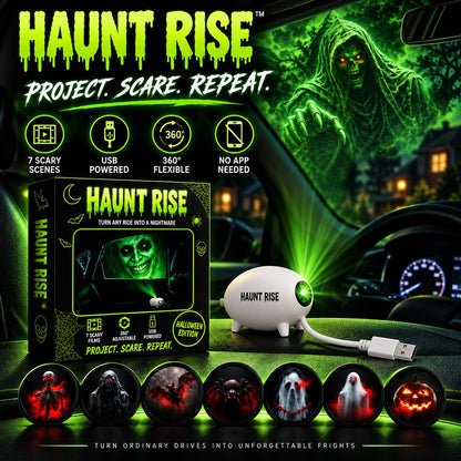 ⏳ Last day! 49% OFF – 👻 Haunted Window Projector
