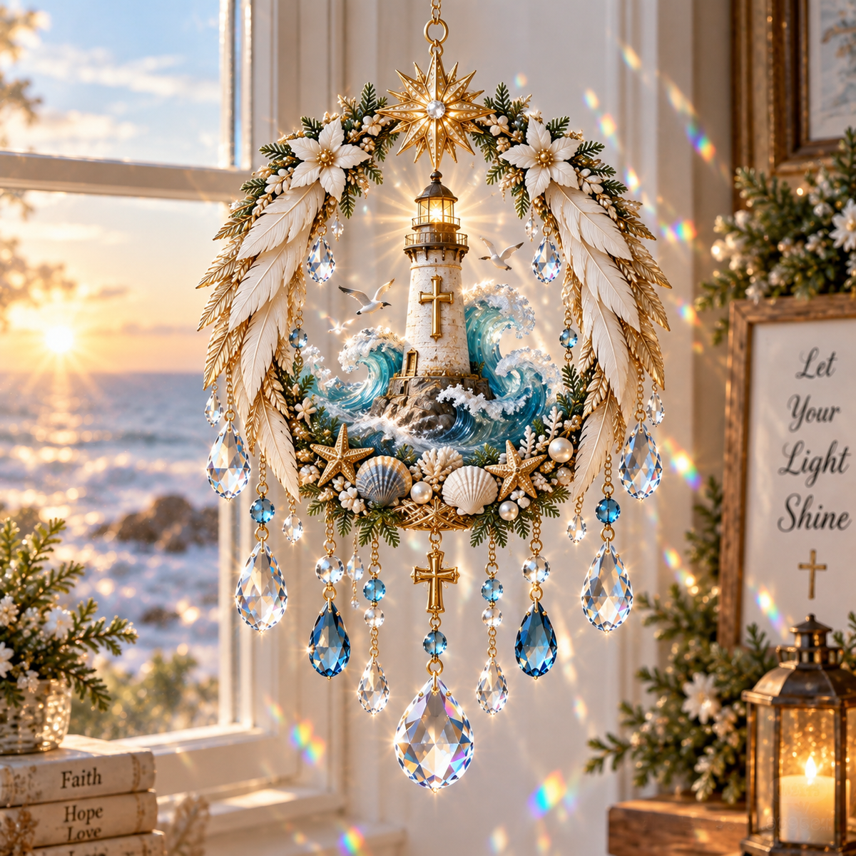 ✨ Faith Inspired Suncatcher