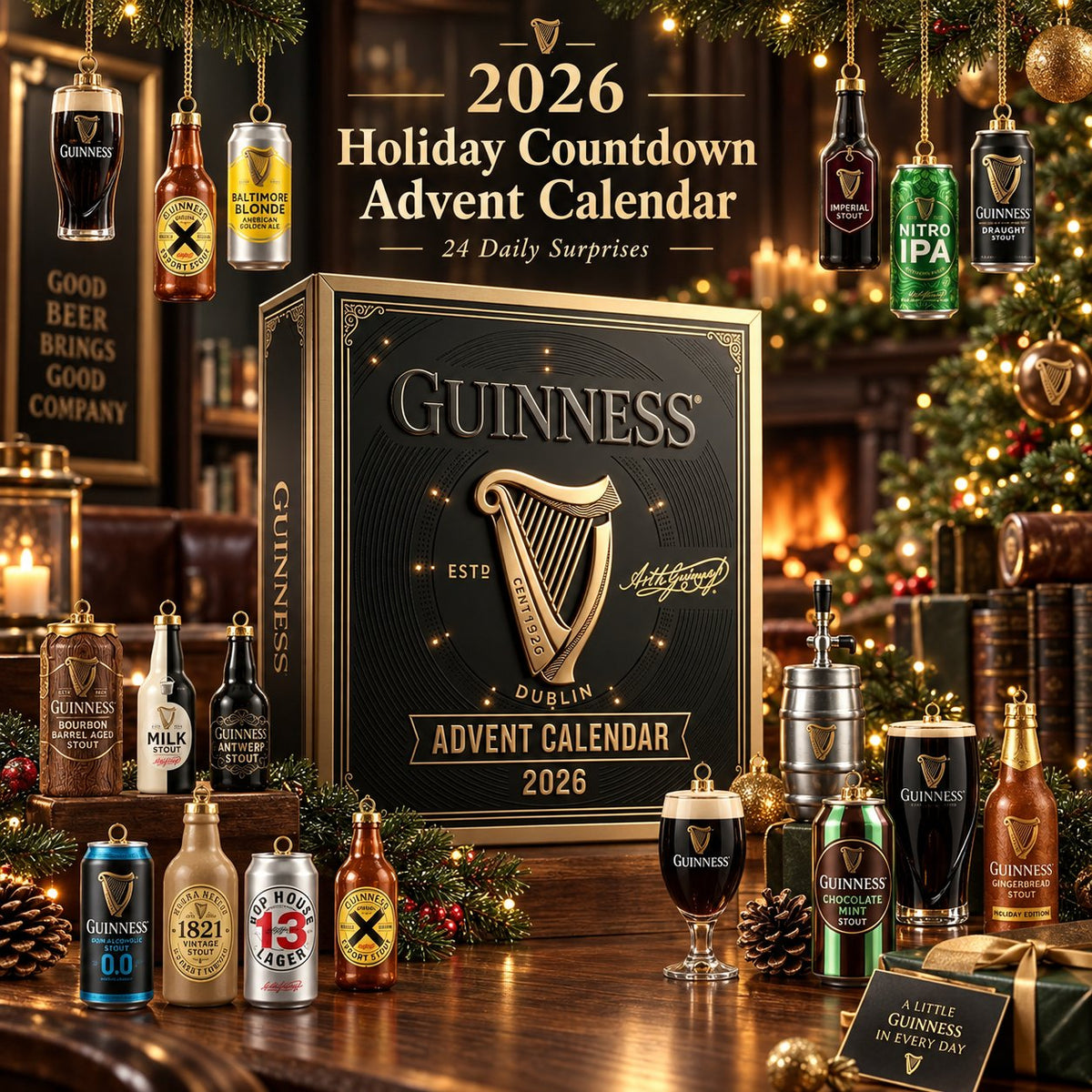Limited Edition Tavern Advent Calendar | 24 Days of Holiday Magic ✨