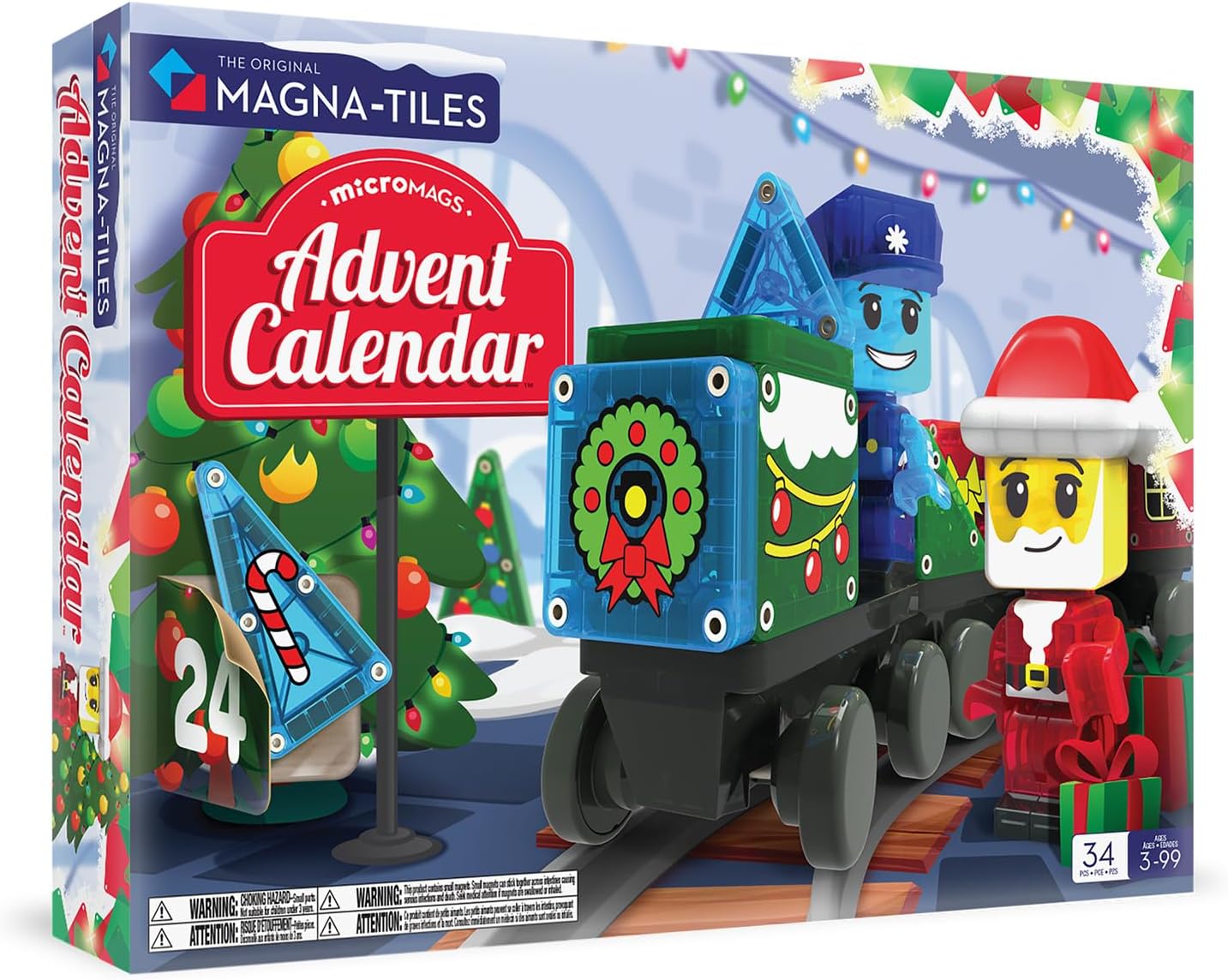 📢🔥Flash Sale🎁Unwrap Creativity Daily: Holiday Advent Calendar (34 Pieces)