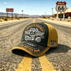 🔥50% Off Last Day🔥 - 🏍️Retro US Route 66 100th Anniversary Art Printed Casual Baseball Cap