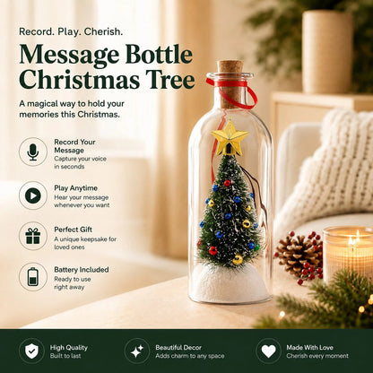 🎄Christmas Early Bird Sale| 49% OFF🔥Mr. Christmas  Christmas Tree Message In A Bottle