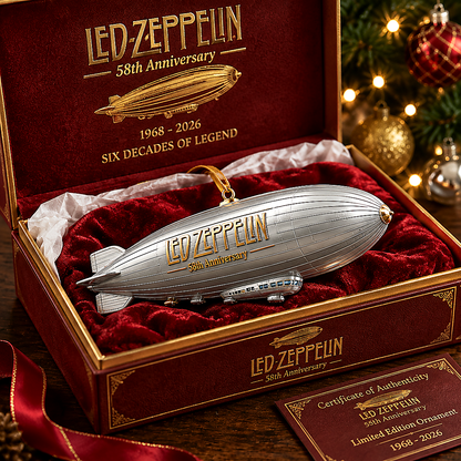 Led Zeppelin 58th Anniversary Commemorative Airship Ornament