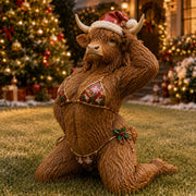 🎄 Cheeky Christmas Yard Statue Collection