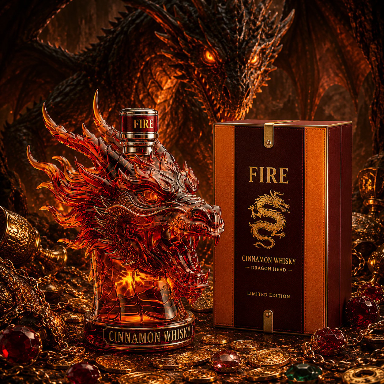 🔥HOT SALE 49% OFF - Whiskey Decanter - Dragon Edition