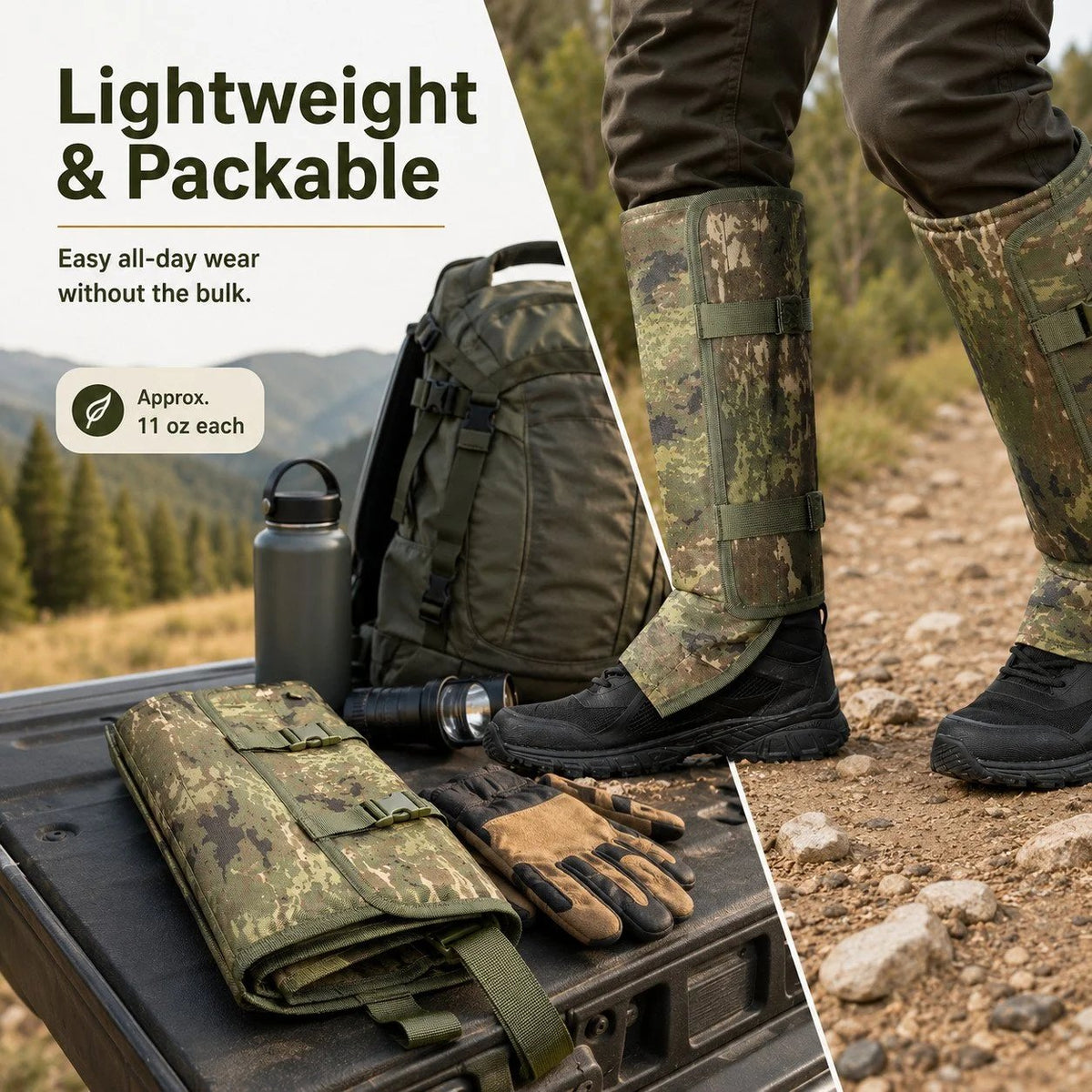 Snake Bite Protection Leg Gaiters