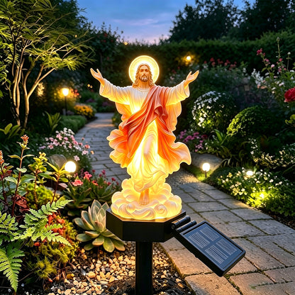 TODAY'S SPECIAL OFFER-50% OFF🔥 JESUS CHRIST ASCENSION SOLAR GARDEN LIGHT