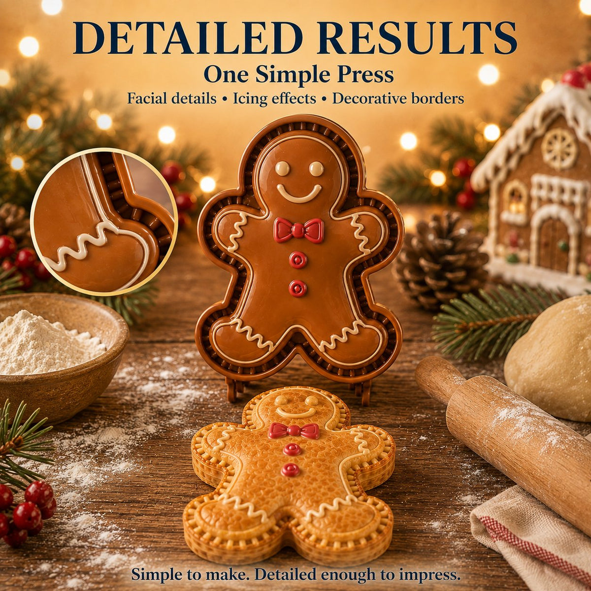 🔥🔥Only $12.99 Last Day Promotion!✨ 🎄16-Design Christmas Mini Pie Mold Collection 🥧