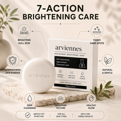 🛀🏻Niacinamide Skin Brightening Soap melasma dark spots freckle