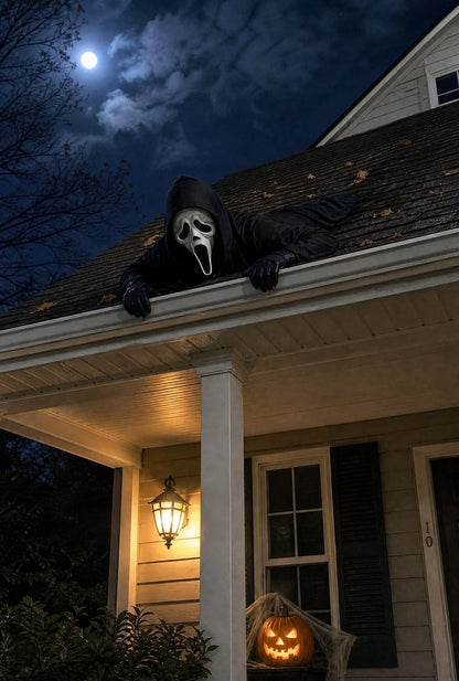 🎃Flash Sale - 49% OFF💀Spooky Halloween Figurines Climbing the Eaves