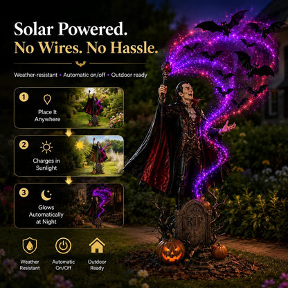 🔥🎃Today 49% OFF🦇Vampire Summoning Bats Garden Light-📦Buy Two Get Free Shipping