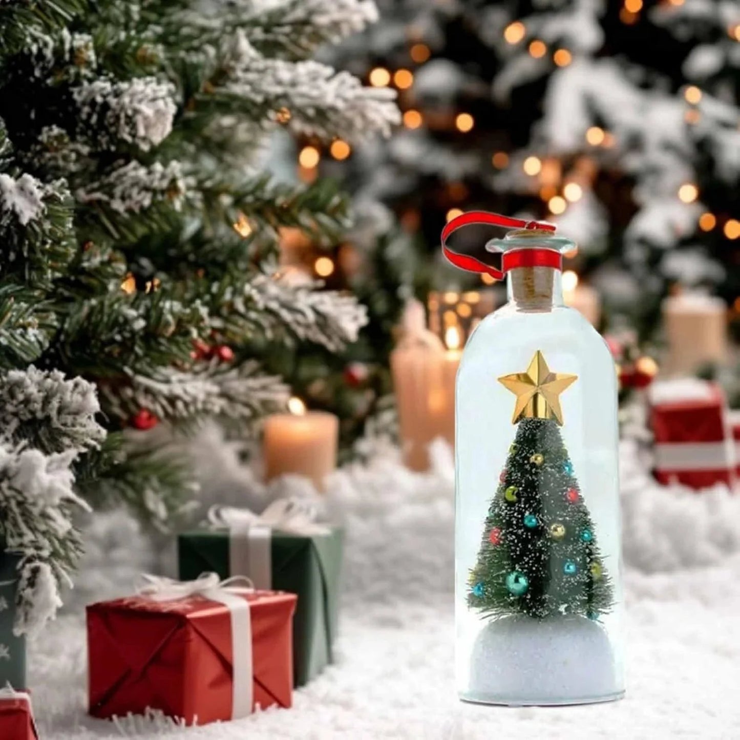 🎄Christmas Early Bird Sale| 49% OFF🔥Mr. Christmas  Christmas Tree Message In A Bottle