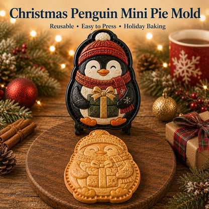 🔥🔥Only $12.99 Last Day Promotion!✨ 🎄16-Design Christmas Mini Pie Mold Collection 🥧