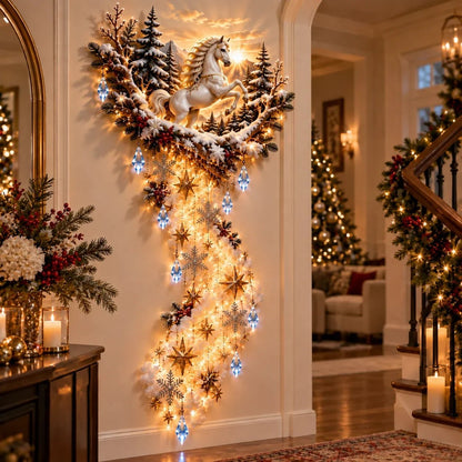 ✨ Enchanted Christmas Magic Trail Wall Light – A Touch of Winter Magic ✨
