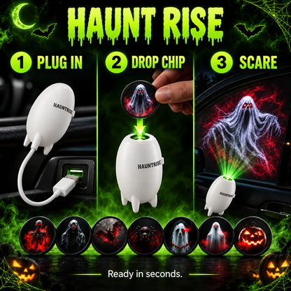 ⏳ Last day! 49% OFF – 👻 Haunted Window Projector