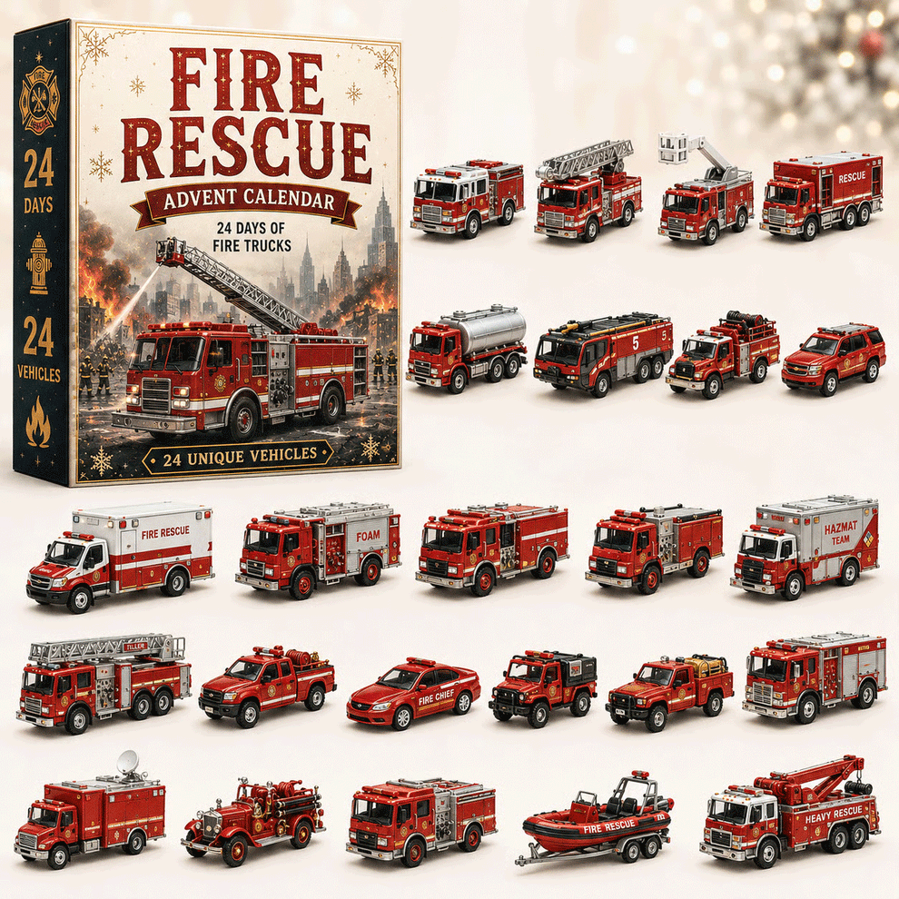 🚒Fire Rescue 24-Day Advent Calendar – aluckgoodate