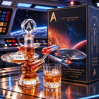 60TH ANNIVERSARY U.S.S. ENTERPRISE NCC-1701 Edition Whiskey Bottle
