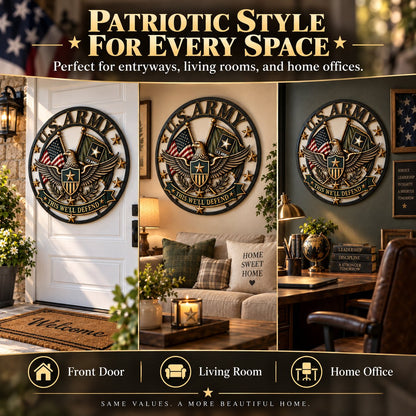 U.S. Army Tribute Wall Decor