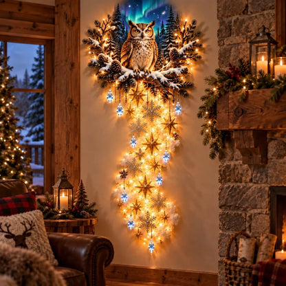 ✨ Enchanted Christmas Magic Trail Wall Light – A Touch of Winter Magic ✨