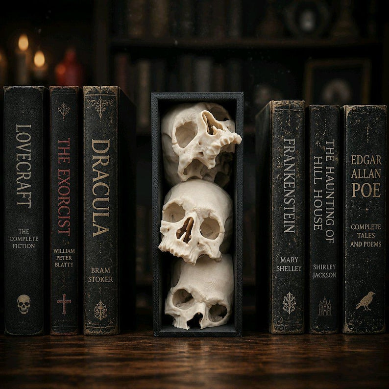 Pile of Skulls Book nook