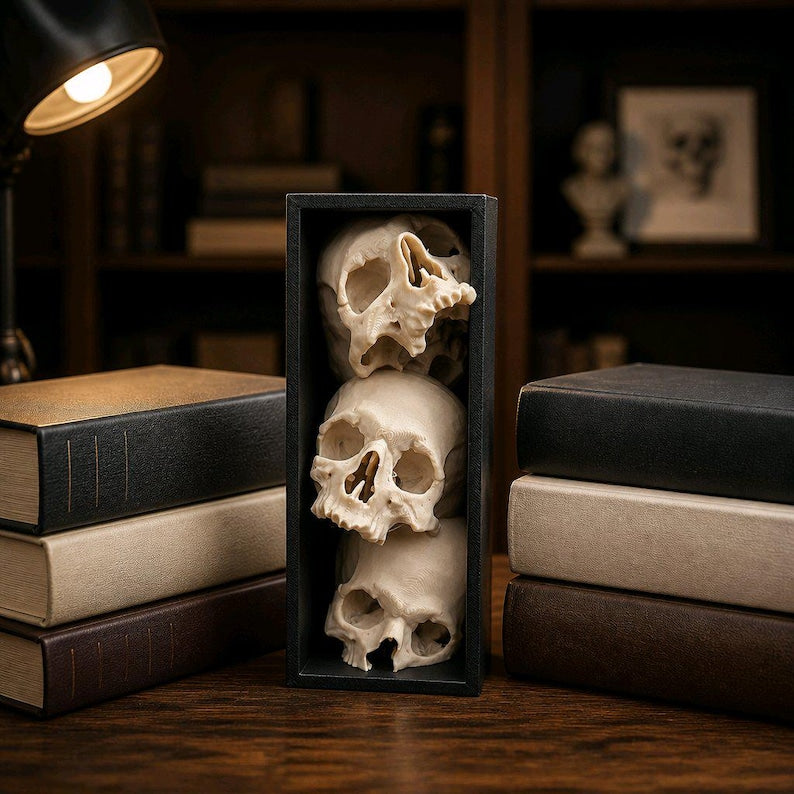 Pile of Skulls Book nook